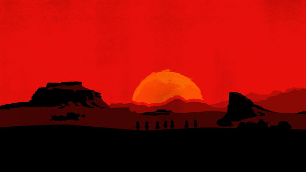 Artwork for Rockstar Games' Red Dead Redemption II