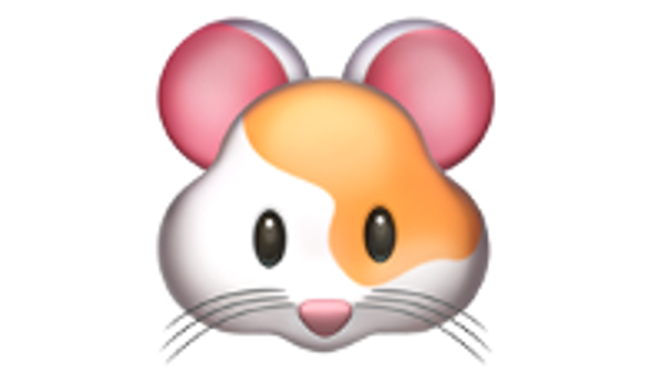 Image of a Hamster emoji