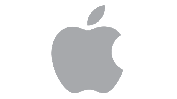 The Apple logo